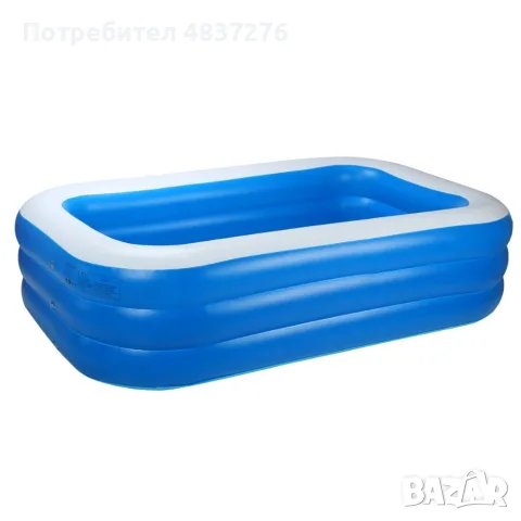 Средно голям басейн 150x100x56, снимка 3 - Басейни и аксесоари - 55541901