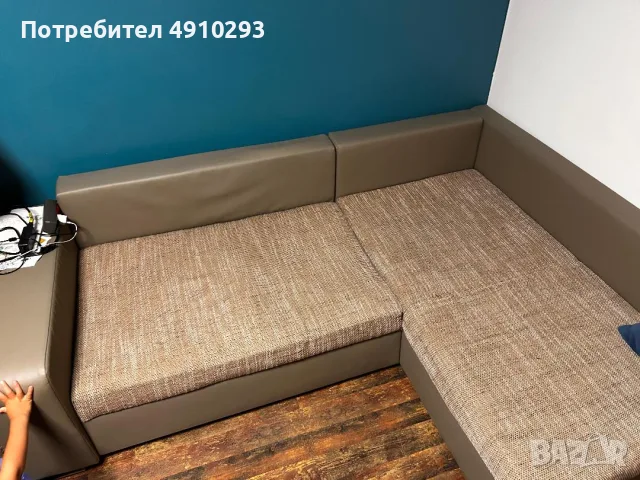 холeн диван – цвят Капучино , снимка 2 - Дивани и мека мебел - 55619530