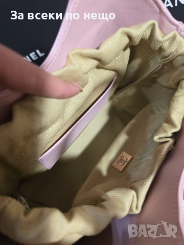 Chanel Basket Bag Дамска Розова Чанта От Телешка Кожа Код Brand Luxury Fashion40, снимка 7 - Чанти - 54961523
