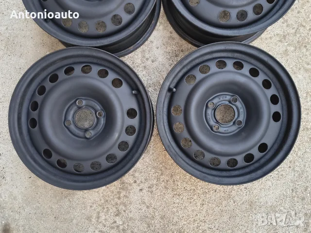 4х100 - 15 цола Опел 4x100 Opel 4 x 100 Оригинални метални джанти, снимка 2 - Гуми и джанти - 55662244