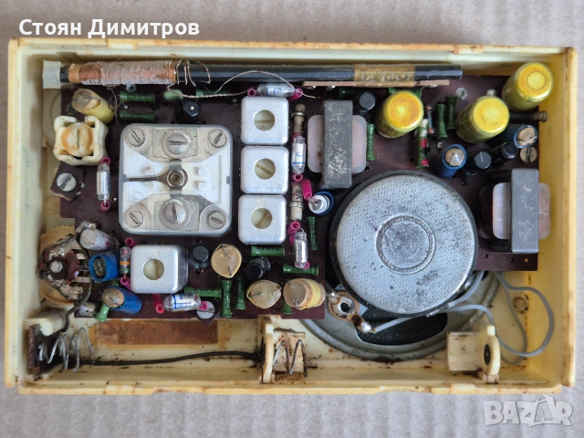  Български радиоприемник Ехо РДТ63, снимка 7 - Радиокасетофони, транзистори - 55154458