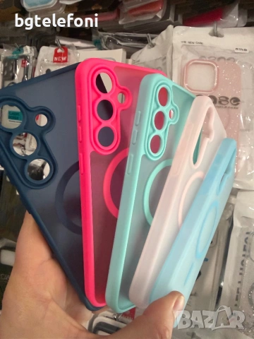 Samsung Galaxy S25 FE Magsafe силиконови гърбове, снимка 6 - Калъфи, кейсове - 53952939