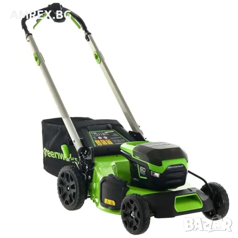 Самоходна акумулаторна косачка Greenworks 60V | 51 см | С батерия и зарядно