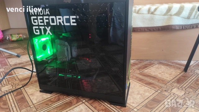 геймърски компютър i5 9400f , 16 gb ram, 1080 Palit ,256 gb nvme . , снимка 2 - Геймърски - 54599509