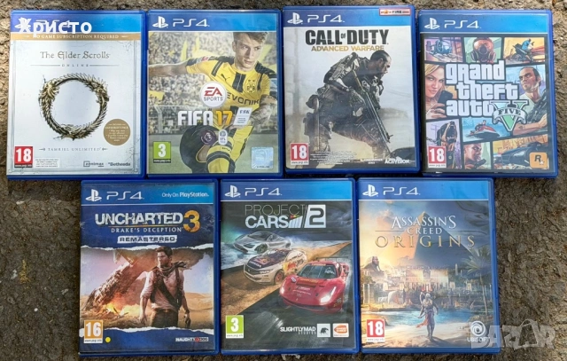 Конзола Sony PlayStation 4 Slim 500GB + Волан с педали Hori Racing Wheel Apex + Игри + 2 Джойстика , снимка 3 - PlayStation конзоли - 54564111