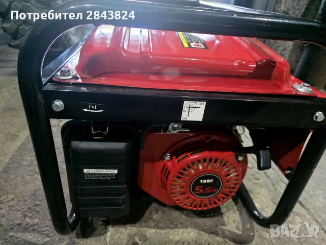 Чисто нов бензинов генератор , снимка 4 - Други машини и части - 54682459