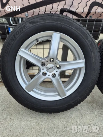 Джанти Dezent 17 цола , 5х112 , 7j , et49 215/65/17 Vw Skoda Audi, снимка 2 - Гуми и джанти - 54484090