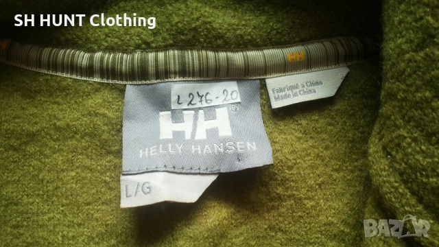 HELLY HANSEN 100% Wool Jacket размер L горница 100% Вълна - 2605, снимка 10 - Пуловери - 54333378