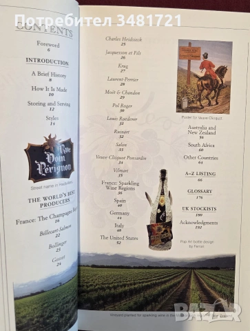 Справочник за шампанското и пенливите вина / The Millennium Champagne & Sparkling Wine Guide, снимка 2 - Кулинария - 55065018