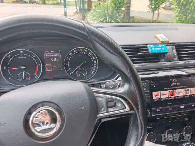 Skoda Superb 3, 190 к.с., 2000 куб., автоматик, снимка 6 - Автомобили и джипове - 54786439