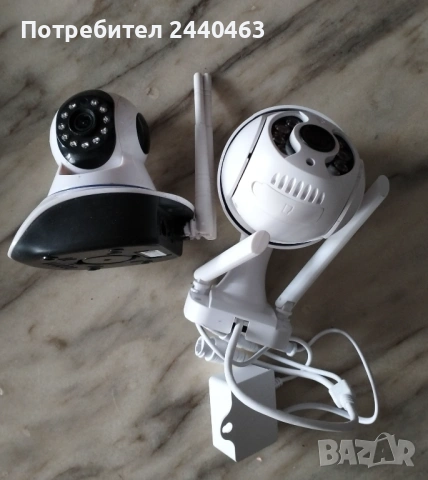 Две IP камери с WiFi и LAN за видеонаблюдение, снимка 2 - Камери - 54723973