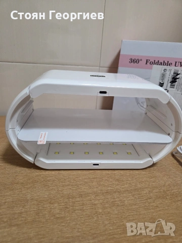 UV/LED лампа за маникюр, предназначена за бързо сушене на гел лак или UV смола. Дизайн, снимка 2 - Други - 54635643
