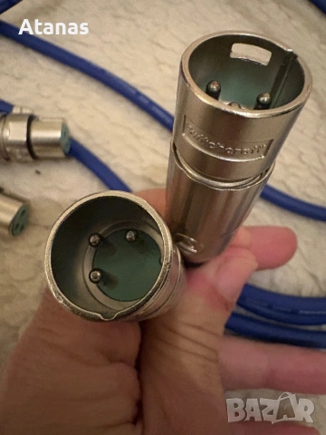 XLR -XLR балансиран кабел Van Damme Grade Tour, снимка 3 - Други - 54176487