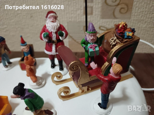 Lemax Коледна украса - Разтоварване на  Коледната шейна., снимка 10 - Други - 55003078