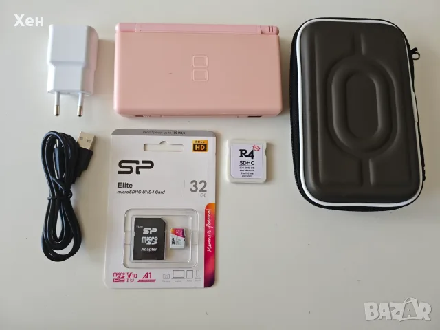 Nintendo DS Lite - R4 - качени много игри