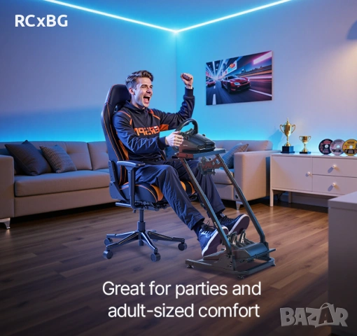 Стойка за Волан Sim Racing Stand Logitech Thrustmaster Оригинална Vevor®