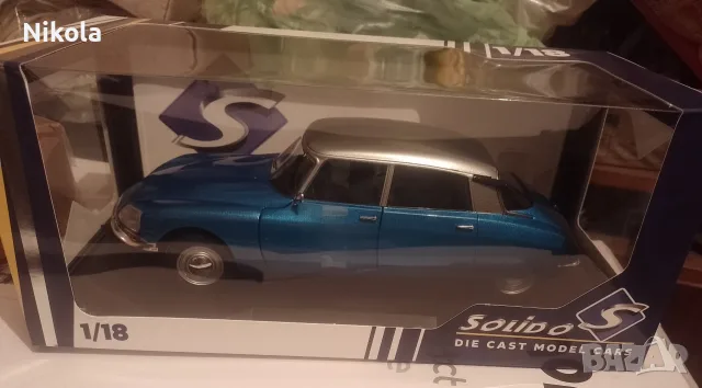 Citroen D Special, мащаб 1:18, Solido , снимка 5 - Колекции - 55332673