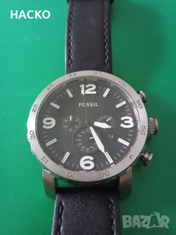 Мъжки Часовник Foosil Nate Chronograph JR1436 100% Оригинален Внос от Англия, снимка 2 - Мъжки - 55222263