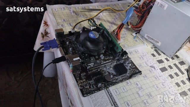 Дънна платка MSI H310M PRO-VD ( MS-7B33 v1.1 ) Socket LGA1151, снимка 9 - Дънни платки - 54962566