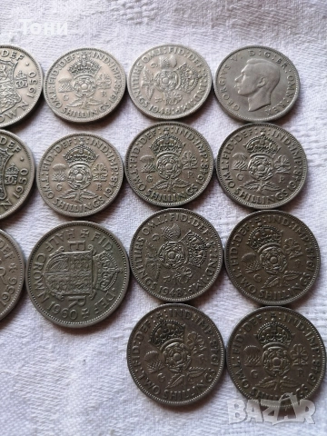 Georgivs 6 Elizabeth2 crown, снимка 3 - Нумизматика и бонистика - 54593941