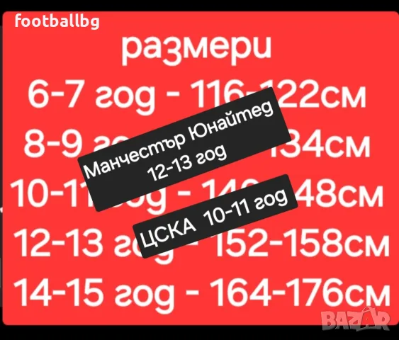 Детско юношески екипи анцузи ❤️⚽️ различни футболни отбори , снимка 16 - Футбол - 44552742