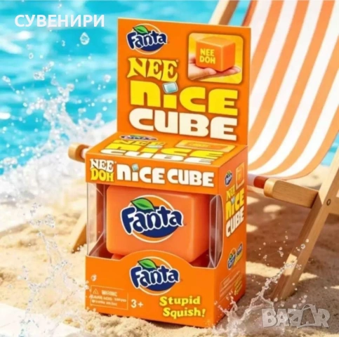 Скуиши кубче Fanta,Sprite и Pepsi 
