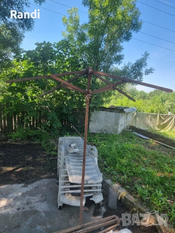 Плажни дървени чадъри 