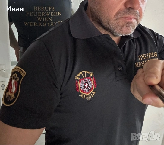 Риза част от униформата на пожарната на Виена, снимка 10 - Ризи - 54528195