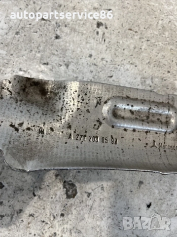 Капак за термозащита 2.0K за Mercedes SLK R171 (2005) A2712030592, снимка 3 - Части - 54041515