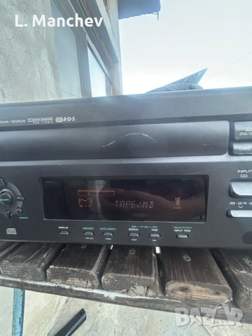Усилвател със CD ченджър Yamaha EMX-120RDS , снимка 2 - Ресийвъри, усилватели, смесителни пултове - 55167097