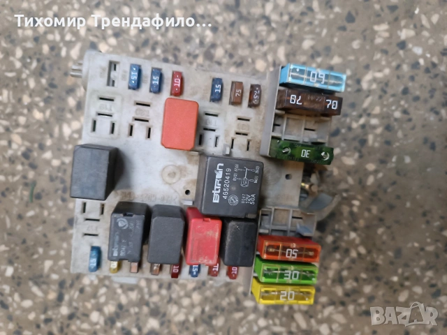 fusebox fiat stilo 51759553 57657 бушониера стило фиат