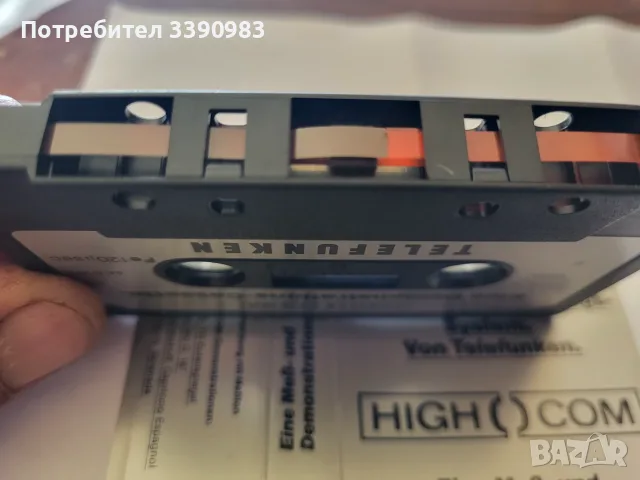Демо касета Telefunken High Com Ferro, снимка 3 - Аудио касети - 55507113