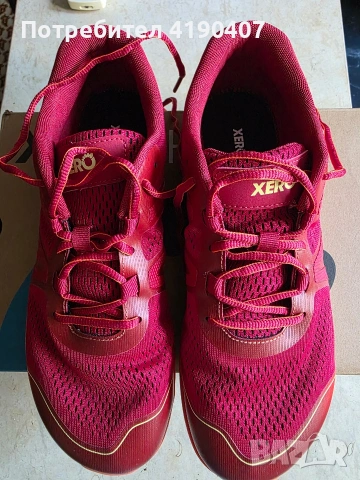 Мъжки боси маратонки Xero Shoes HFS II (Salsa Red) – Номер 43 (Почти НОВИ), снимка 3 - Спортни обувки - 55235774