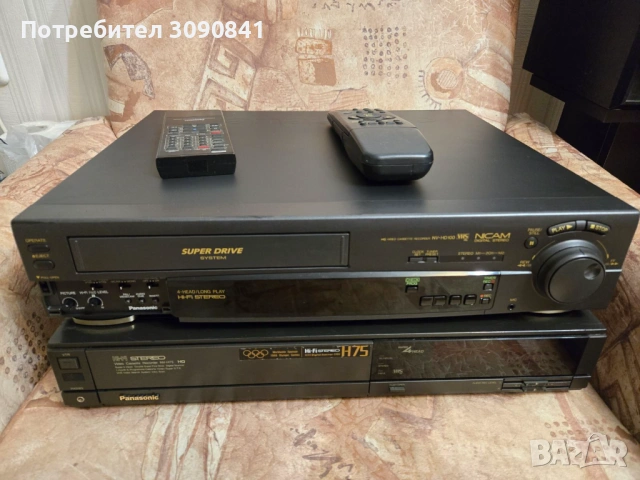 Panasonic Hi-Fi stereo video Два броя 