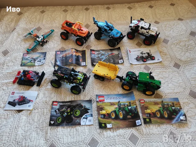 LEGO Technic седем сета.