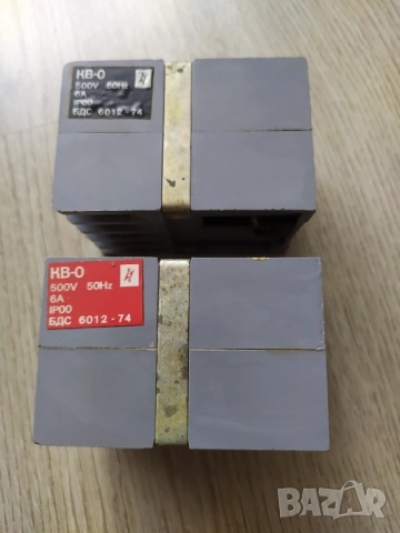 Два контактора КВ-0 500 V 6 A , снимка 2 - Друга електроника - 54808834