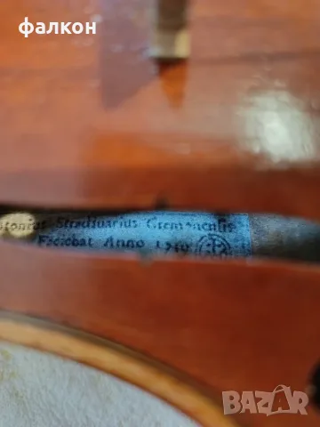 Цигулка 4/4 Stradivarius, снимка 9 - Струнни инструменти - 55665846
