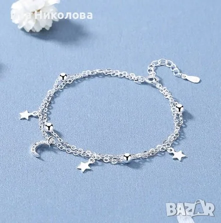Няколко модела сребърни гривни със смарагд сапфир рубин, снимка 18 - Гривни - 50796861