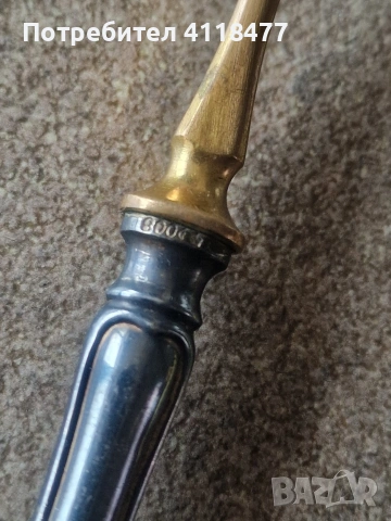 Сребърни лъжица и вилица , снимка 5 - Антикварни и старинни предмети - 54070156