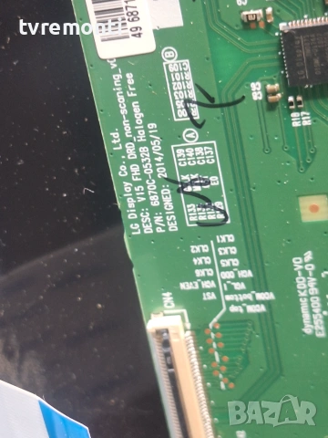 T-Con Board  6871L-3850A 6870C-0532B ,for ,SUNNY SN49DLK019  ,for 49inc DISPLAY LC490DUY-SHA1 ,  SUN, снимка 4 - Части и Платки - 55078593