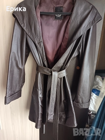 Кожено манто естествена кожа , снимка 2 - Палта, манта - 54264603