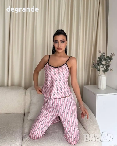 🎀Дамски Комплект спално бельо🎀Victoria's Secret🎀 100% сатен , снимка 3 - Пижами - 54812861