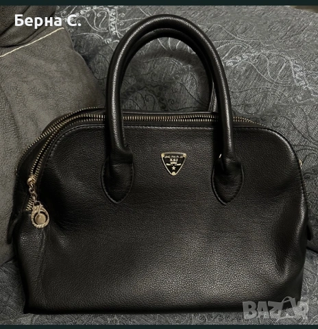 Елегантна черна чанта