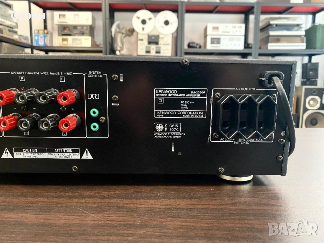 Транзисторен усилвател Kenwood/2, снимка 9 - Ресийвъри, усилватели, смесителни пултове - 54594477