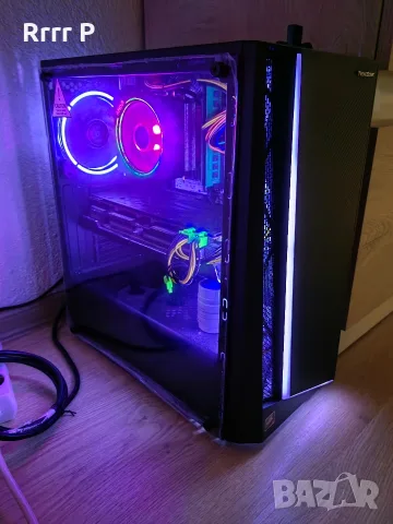 Геймърски компютър AMD Ryzen 7 5700XT RAM 12GB SSD 512GB +128GB