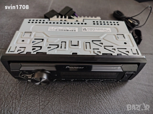 Авто Ресийвър PIONEER MVH-S320BT BLUETOOTH, снимка 4 - Ресийвъри, усилватели, смесителни пултове - 54356314