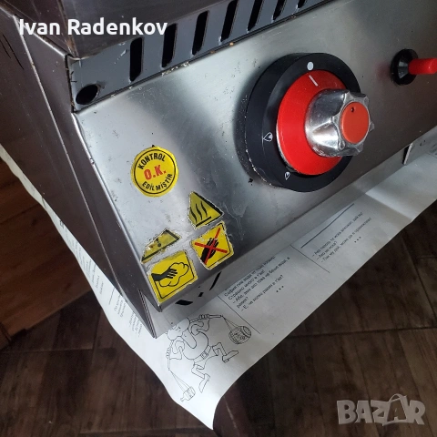 газови скари с вулканични камъни , снимка 3 - Обзавеждане за заведение - 54706970