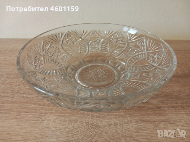 Нова кристална фруктиера, снимка 3 - Декорация за дома - 54661617