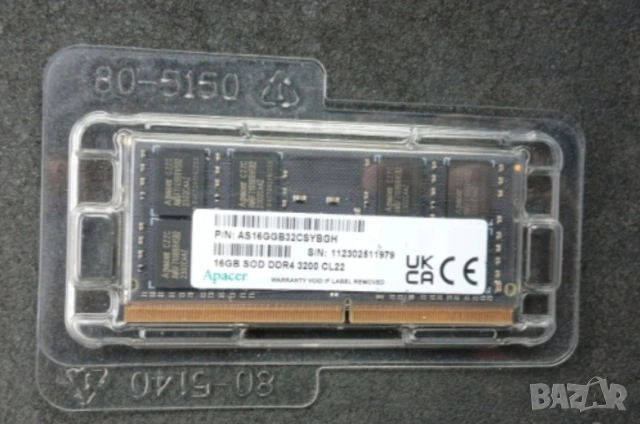 Нова рам Apacer 16gb DDR4 3200mgh