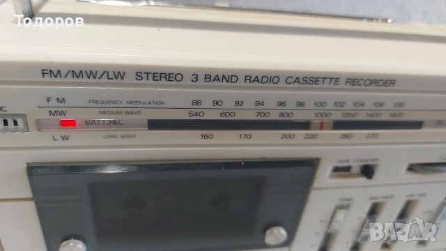 Audio Sonic TBS-8200 Stereo Radio Cassette Recorder , снимка 5 - Радиокасетофони, транзистори - 54305222